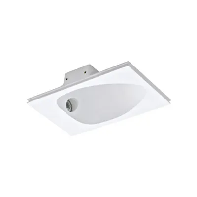 Tiberio wall recessed 1W 3000K Gips IP20