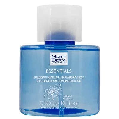 Solutie micelara demachianta 3 in 1 Essentials, Martiderm | 300 ml