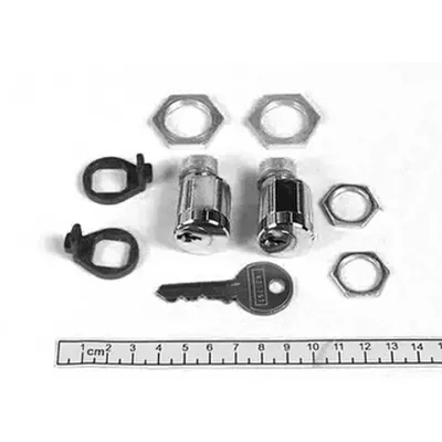 Blocare in pozitia deconectat, incuietoare Ronis, 2 incuietori cu 1 cheie, cu kit de adaptare inclus - piesa de schimb