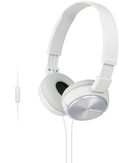 Căști Sony - MDR-ZX310AP, albe
