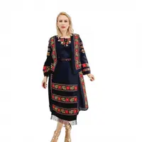 Costum Popular cu broderie traditionala Isadora - 5 piese