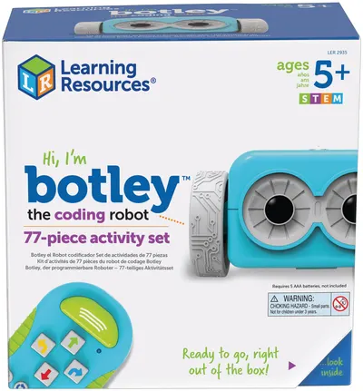 Set de joacă Learning Resources - Robot de programare Botley, 77 de piese
