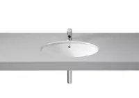 Lavoar Roca Berna A327871001, montare sub blat, 56.4 x 42.4 cm, Alb