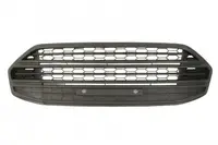 Grila bara fata cu locas dunga cromata, plastic, negru potrivit FORD ECOSPORT 2013-2017