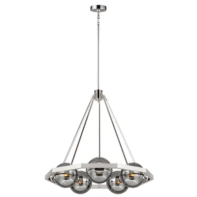 Corp de iluminat suspendat, lustra Harper 5 Light Chandeliers
