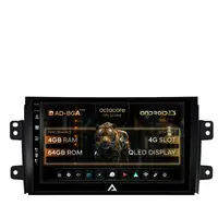 Navigatie Suzuki SX4 Fiat Sedici, Android, A-Octacore 4GB RAM + 64GB ROM, 9 Inch - AD-BGA9004+AD-BGRKIT307