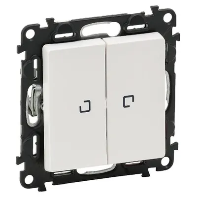 Comutator cu led 10Ax alb Legrand Valena