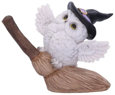 Statuetă Nemesis Now Adult: Gothic - Snowy Flight, 13 cm