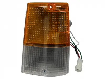 Semnalizator fata stanga portocaliu transparent, P21W MITSUBISHI PAJERO I intre 1982-1991