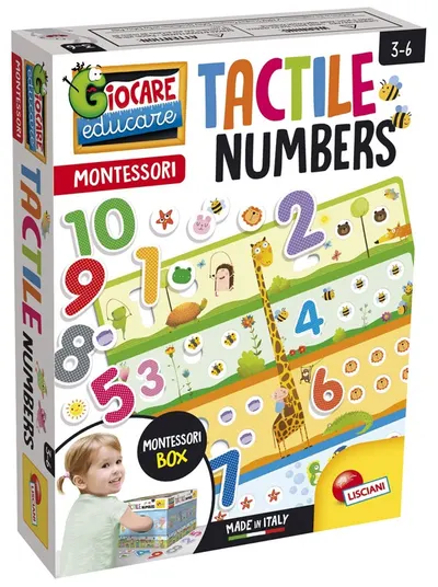 Joc educațional Lisciani Giochi - Montessori Plus, numere și cantități