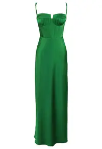 Rochie Camelia - Verde smarald