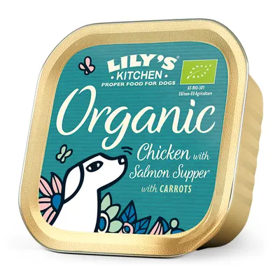 Lily's Kitchen Dog Organic Chicken With Salmon Supper 150 g