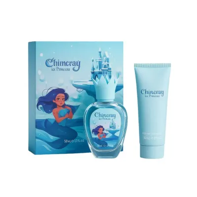 V.V.LOVE Set pentru Copii:Parfum+Gel de dus 50+50 ml Glittery Blue Princess