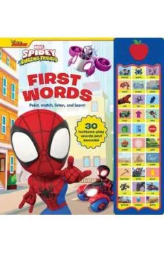 Disney Junior Marvel Spidey and His Amazing Friends: First Words Sound Book