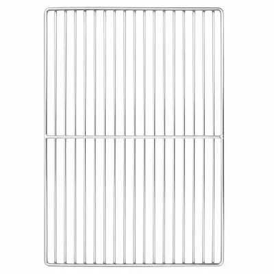 vidaXL Grătar 47 x 32,5 cm Oţel inoxidabil Argintiu