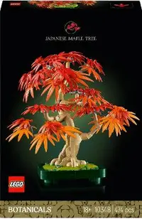 Lego Botanicals: Bonsai de artar japonez rosu