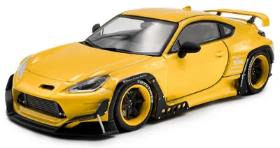 Model de colecție SOLIDO Moderne: Automobile - Toyota GR86 Rocket Bunny, Yellow, 2022
