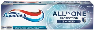 Aquafresh Pastă de dinţi All in One Pure Breath, 75 ml