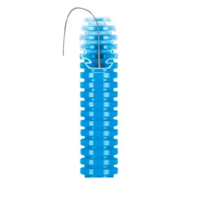 Tub flexibil tip Copex FK15 - Ø 32MM - WITH CABLE PULLER - LIGHT BLUE