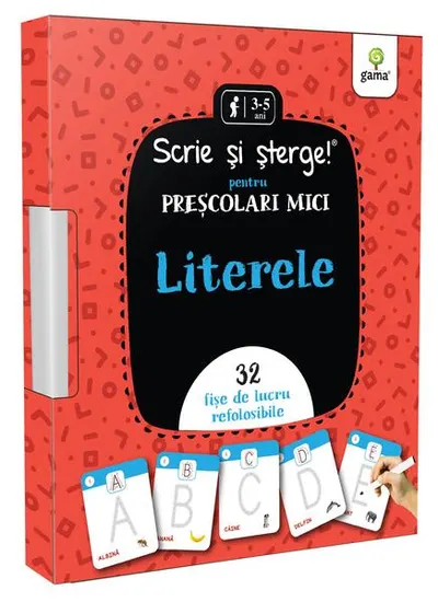 Literele - Board book