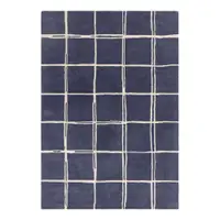 Covor albastru țesut manual din lână 160x230 cm – Asiatic Carpets