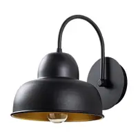 Aplică de perete neagră ø 20 cm Multan – Opviq lights