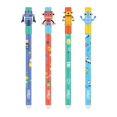 Roller gel cu stergere Strigo Roboti