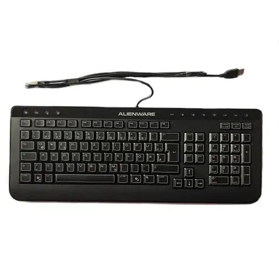 Tastatura Alienware; Layout: Us; Negru; Usb; Multimedia; "0vh31t"