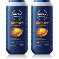 NIVEA MEN Sport Gel de duș pentru bărbați ambalaj economic
