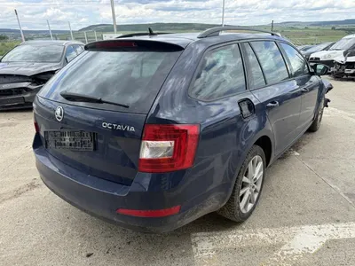 Aripa spate dreapta culoare albastru - lf5a Skoda Octavia 3 facelift (2017-2019)