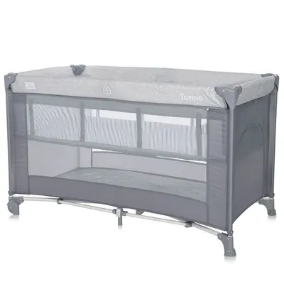 Tarc cu doua niveluri Lorelli Torino Grey Striped Elements