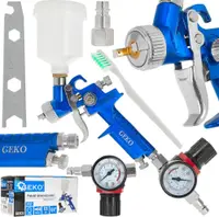 Pistol de vopsit Geko – G03122, HVLP, 0,8 mm, 125 ml
