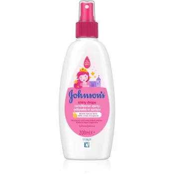 Johnson's® Shiny Drops conditioner Spray Leave-in cu ulei de argan
