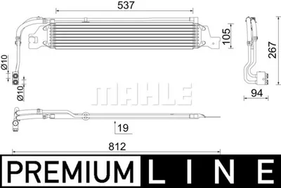 Radiator ulei termoflot potrivit OPEL ASTRA J, ASTRA J GTC, CASCADA, INSIGNIA A, INSIGNIA A COUNTRY, ZAFIRA C 1.4-2.0D 12.09