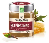Miere bio de albine din eucalipt cu propolis, 170 g, Famille Mary