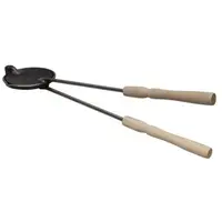 Presa din Fier pentru Prajit Slanina, 13 cm, Perfect Home