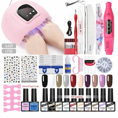 Kit Oja Semipermanenta Manichiura KOSKOE-12