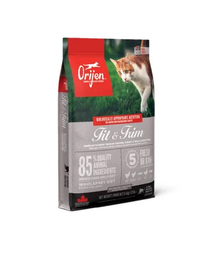 ORIJEN Fit & Trim Cat hrana uscata pisici adulte predispuse la obezitate 5,4 kg
