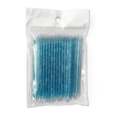 Bete pentru impins cuticula din PVC, Set 100Buc, POC04