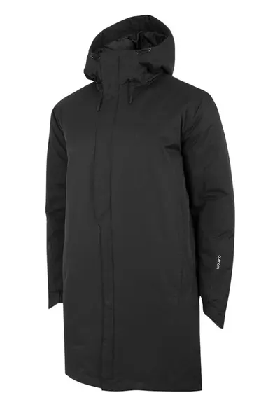 Geaca barbati - gluga integrata - 2 buzunare laterale - hidrofug - Negru
