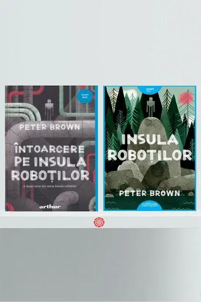 Pachet Seria Insula roboților - Hardcover - Peter Brown