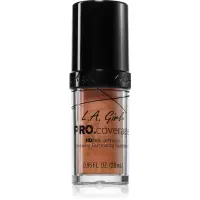 L.A. Girl Cosmetics PRO. Coverage fond de ten lichid iluminator culoare Tan 28 ml