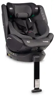 Scaun auto Caretero - Lumi, cu IsoFix, i-Size, 40-150 cm, gri închis