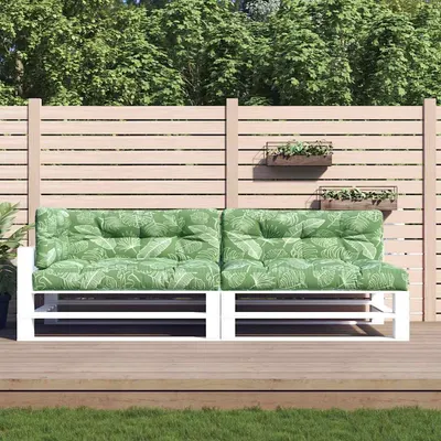 vidaXL Perne de paleți, 5 buc., model cu frunze textil