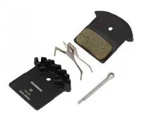 Placute De Frana Shimano J02A Resin Arc Aripioare De Racire, 1 pereche