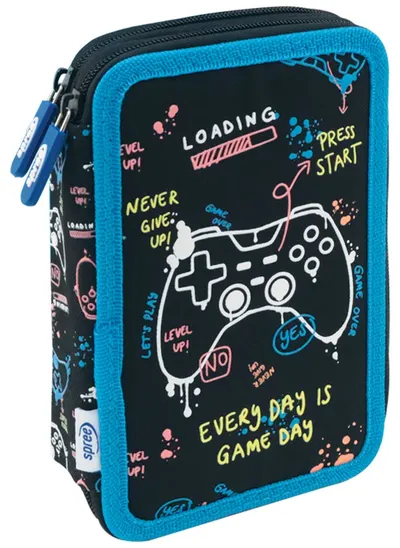Neceser cu accesorii Spree - Games, 2 fermoare