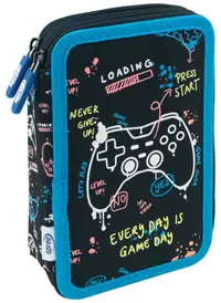Neceser cu accesorii Spree - Games, 2 fermoare