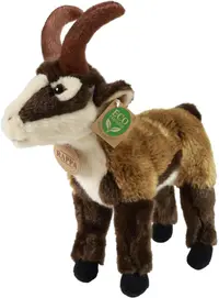 Jucărie de pluș Rappa Eco Friends - Wild Goat, în picioare, 24 cm