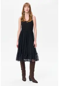 Rochie evazata fara maneci Mariam