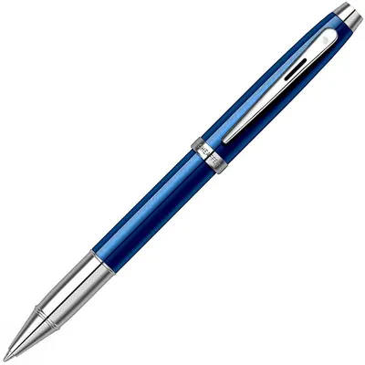Roller Sheaffer 100 - Glossy Blue Lacquer/Chrome